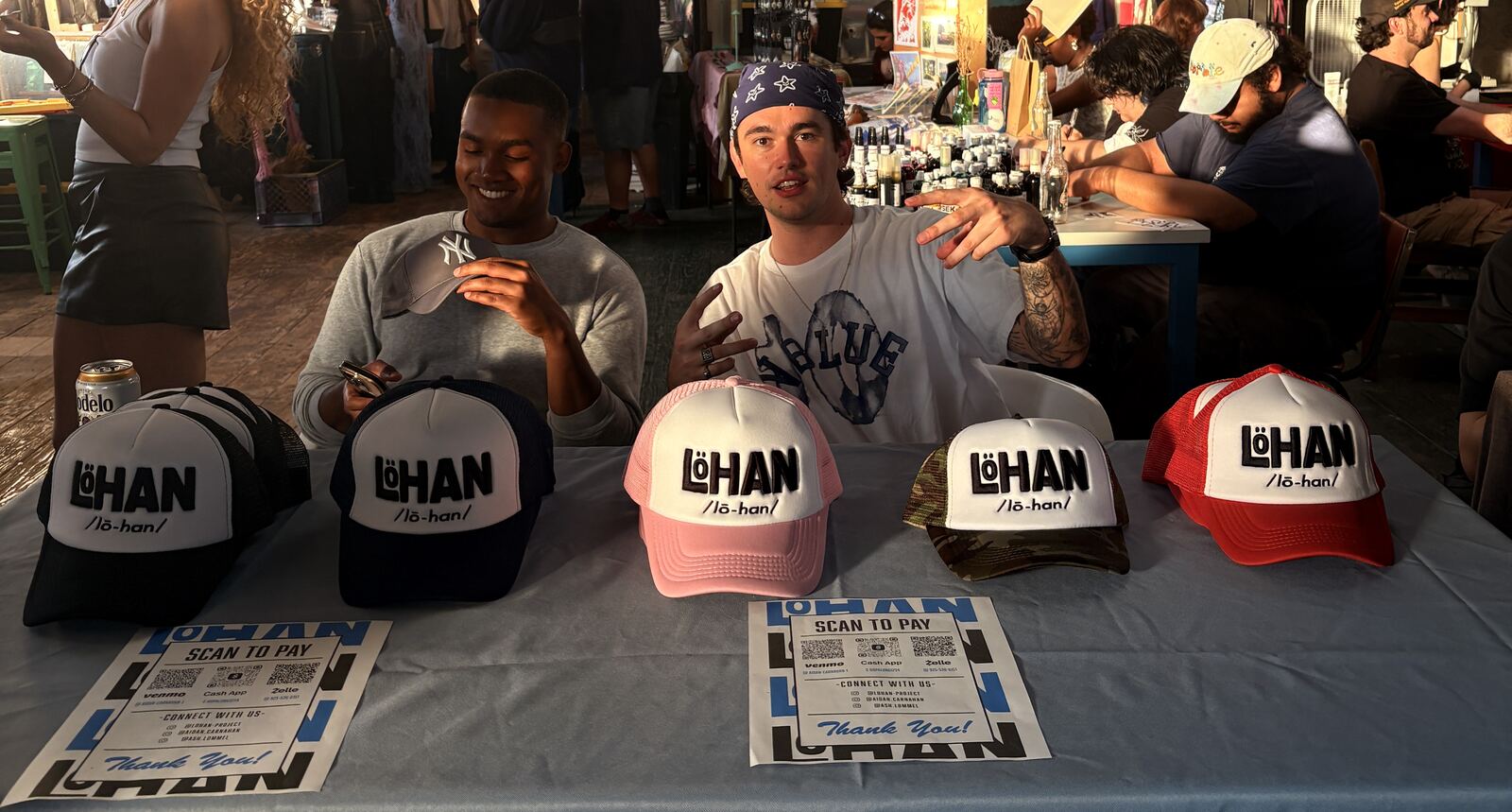 LÖHAN pop-up — full colorway lineup